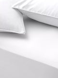 John Lewis Washed Organic Cotton Deep Fitted Sheet - Double