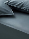 John Lewis Washed Organic Cotton Deep Fitted Sheet - Double