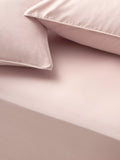 John Lewis washed organic cotton fitted sheet double - British product