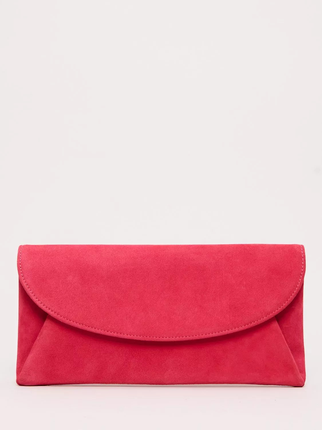 Phase Eight Suede Clutch Bag