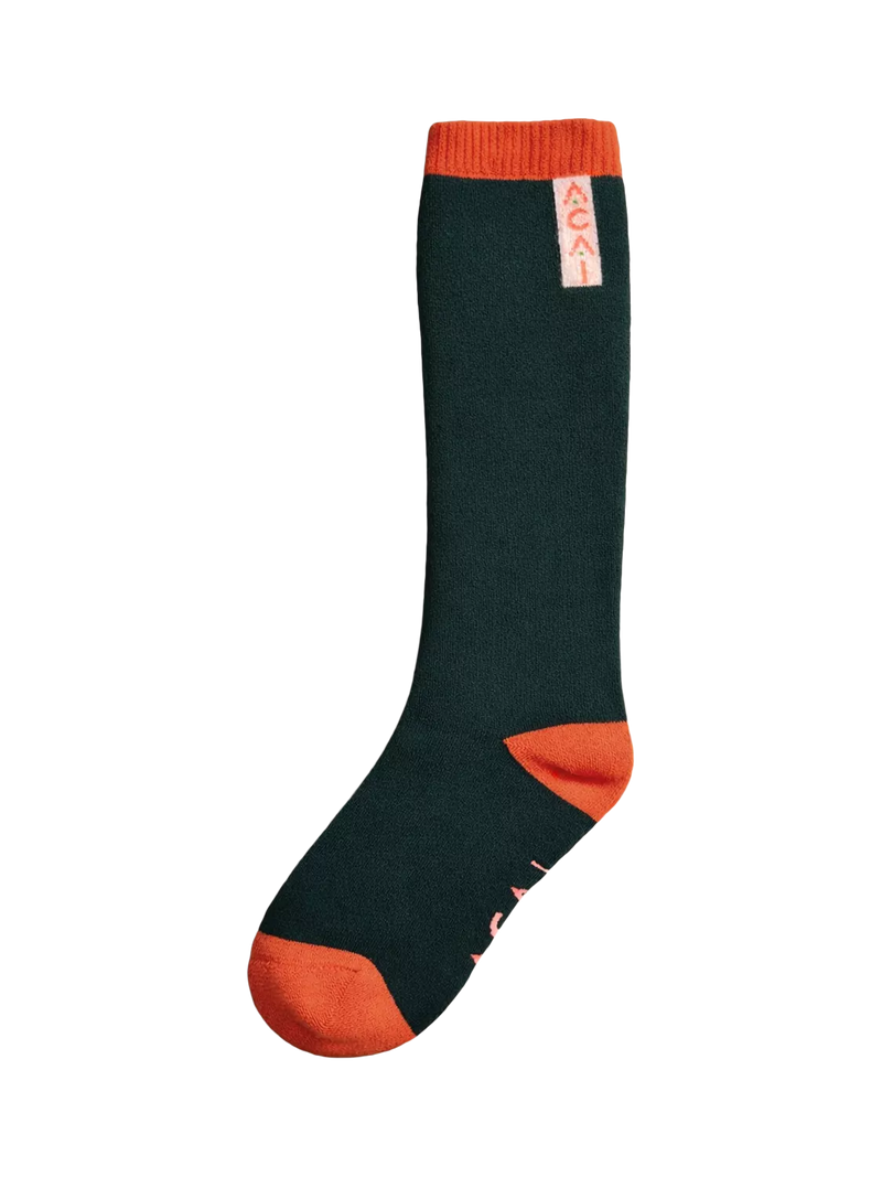 ACAI women's wellie socks Woodland Green - British product