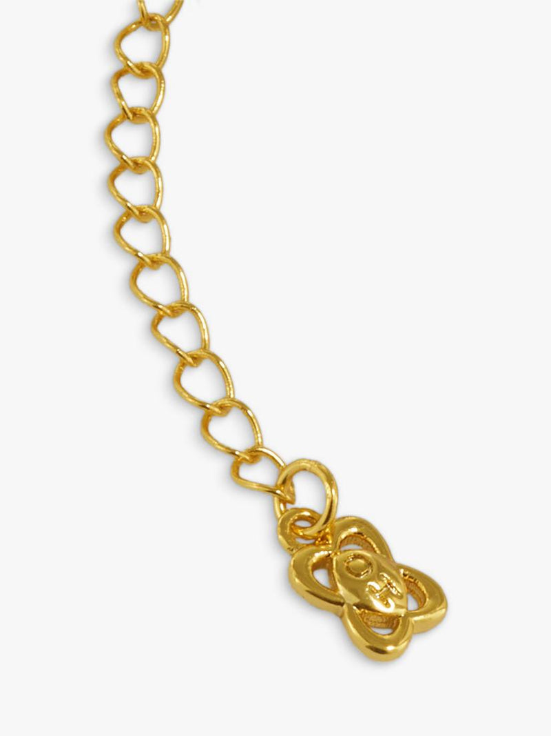 Ottoman Hands beaded bracelet gold - British product