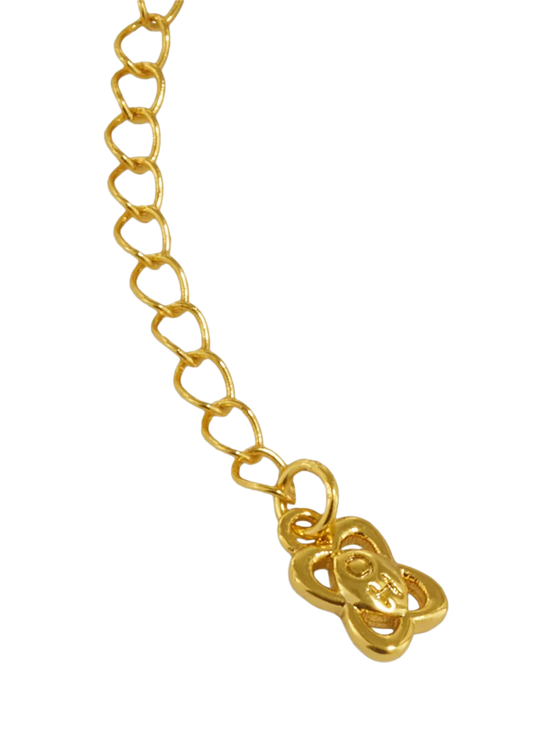 Ottoman Hands beaded bracelet gold - British product