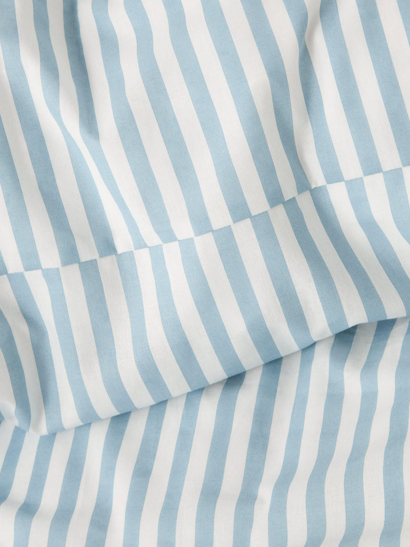 John Lewis cotton percale stripe duvet cover set double, UK version