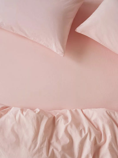 John Lewis Piglet in Bed Washed Cotton Percale Fitted Sheet Single- Buy online at McGrocer