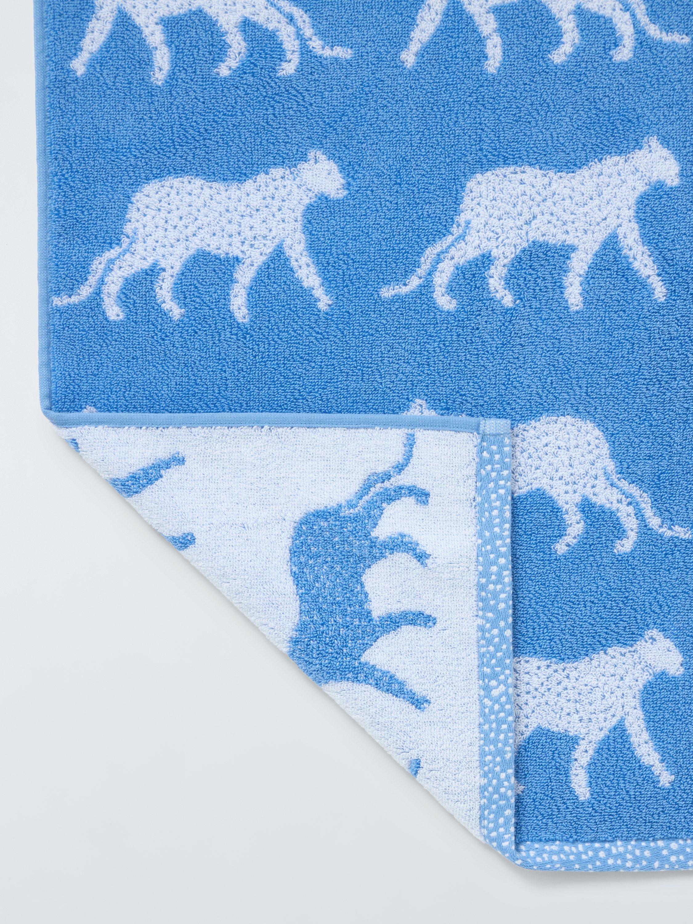 John Lewis Leopard print cotton towels bathroom set - British product