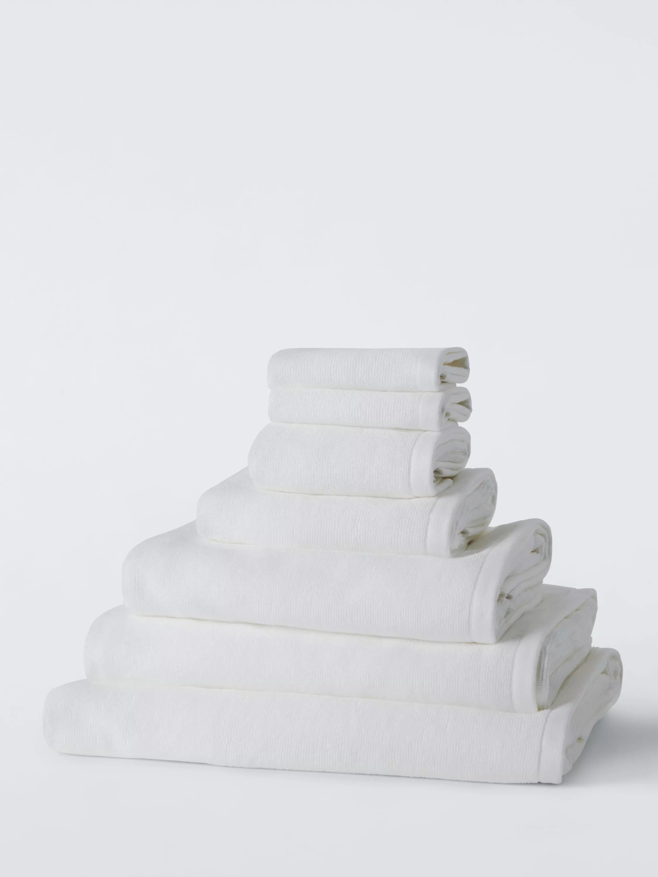 John Lewis Pure Cotton Spa Towels