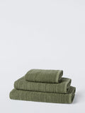 John Lewis Woven Textured Bath Towels