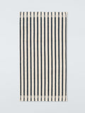 John Lewis striped fringed towels 600gsm cotton (British brand)