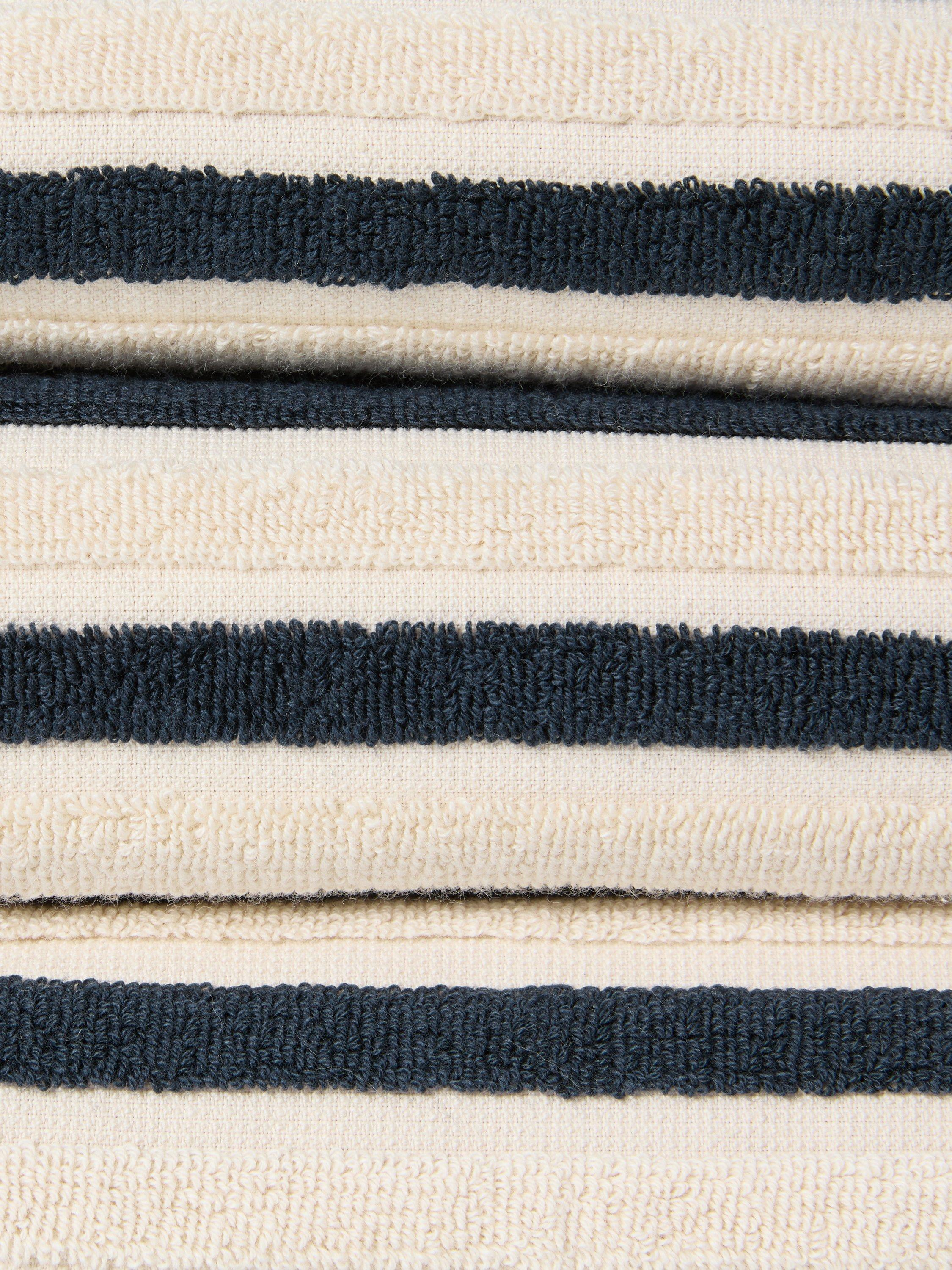 John Lewis striped fringed towels 600gsm cotton (British brand)