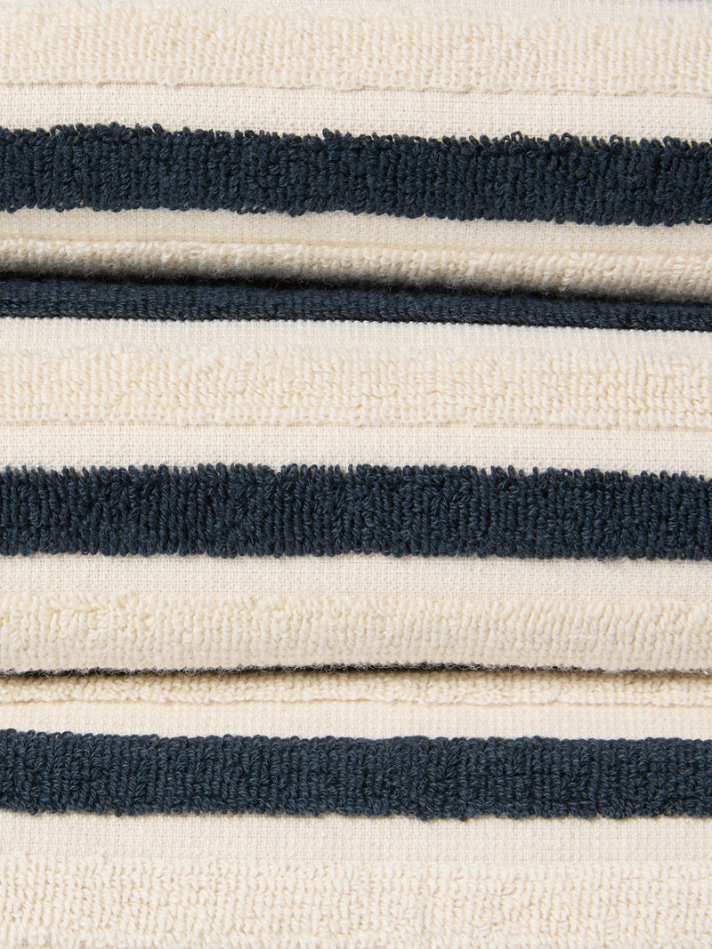 John Lewis striped fringed towels 600gsm cotton (British brand)