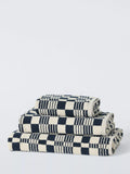 John Lewis Check Bath Towels - 600gsm