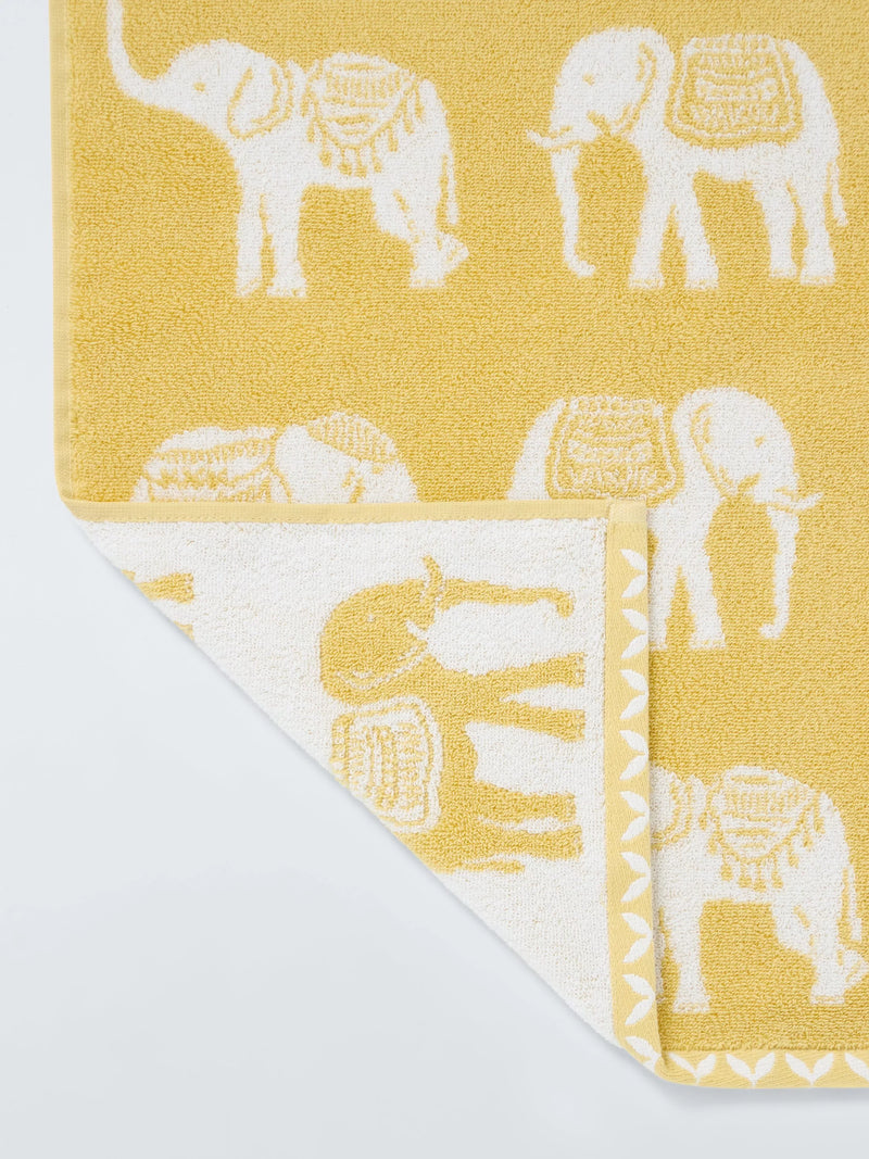 John Lewis elephant safari cotton towels 600gsm (British brand)
