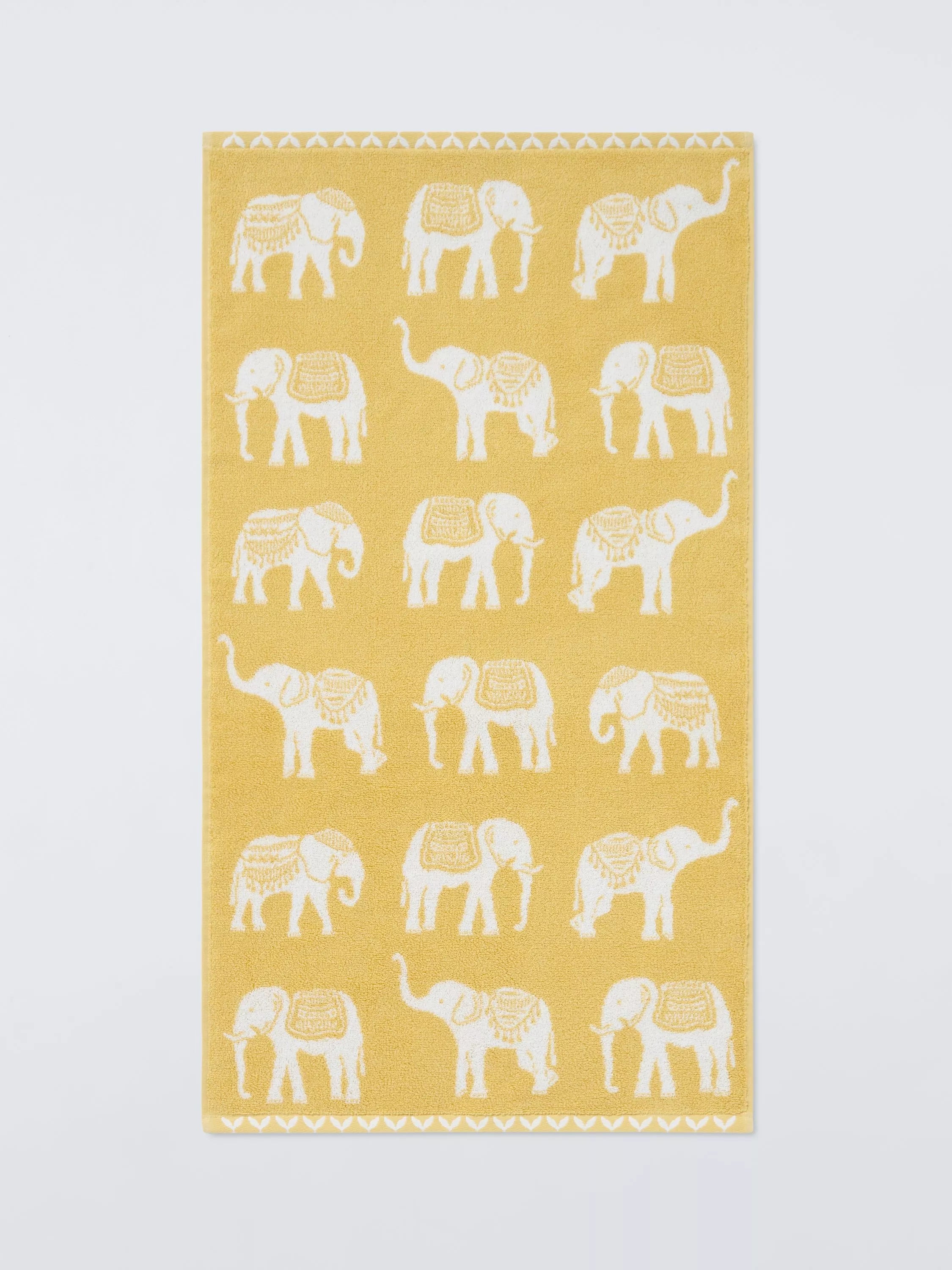 John Lewis elephant safari cotton towels 600gsm (British brand)