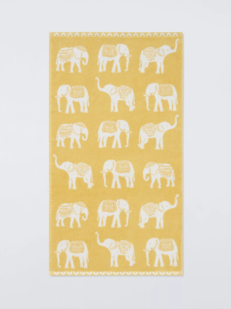 John Lewis elephant safari cotton towels 600gsm (British brand)