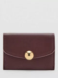 Mango Jewel Button Purse Bordeaux - British product