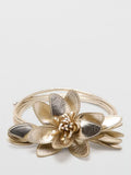 Mango kids flower belt gold, imported from the UK