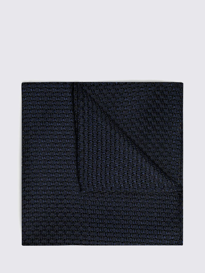 Moss Italian Silk Grenadine Pocket Square