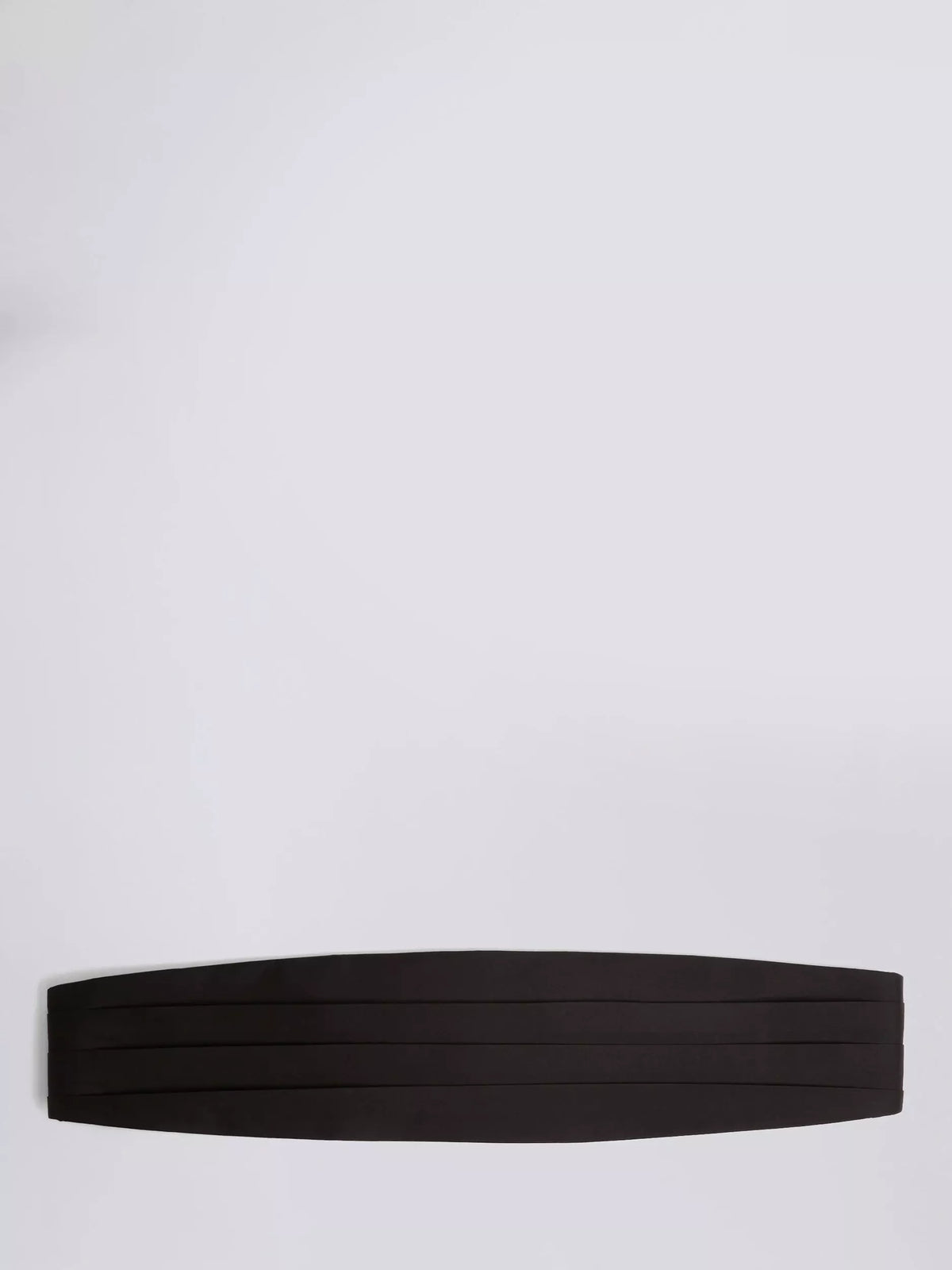Moss silk cummerbund black, UK version