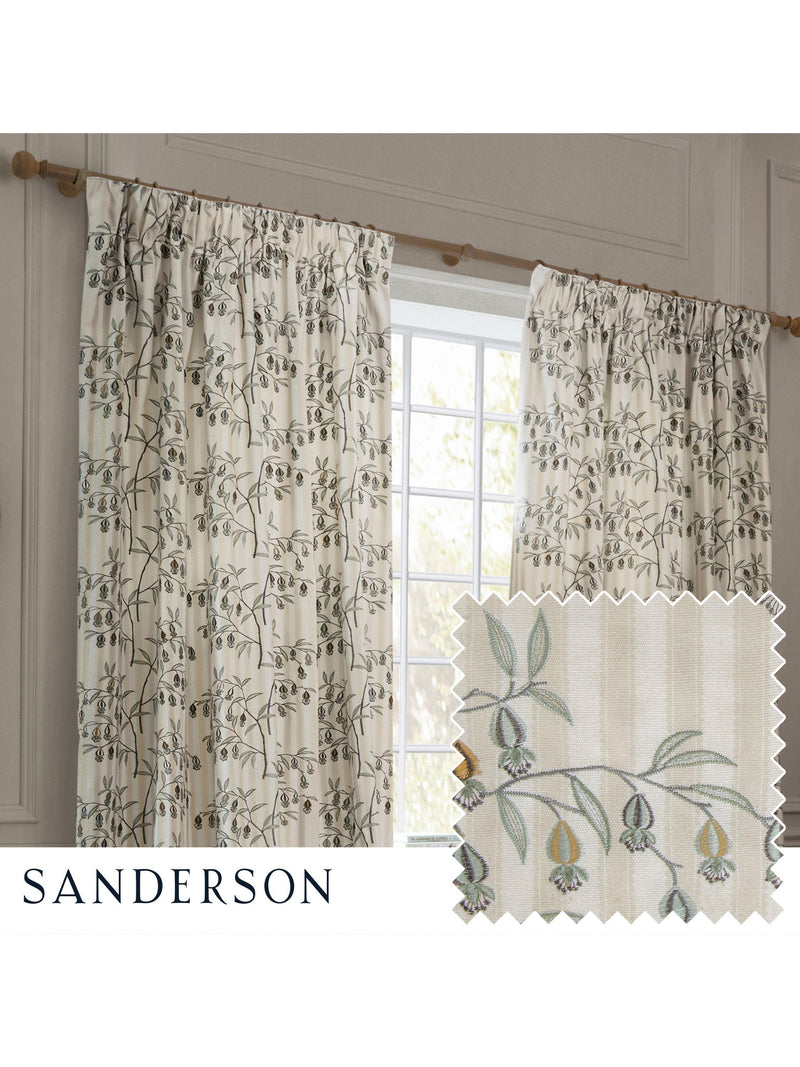 Sanderson Chinese Lanterns curtains 117x183cm, UK version