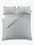 Historic Royal Palaces Tijou duvet cover set in porcelain blue, UK version