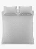 Historic Royal Palaces Tijou duvet cover set in porcelain blue, UK version