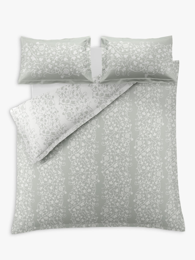 Historic Royal Palaces Tudor Trail duvet cover set sage double (British brand)