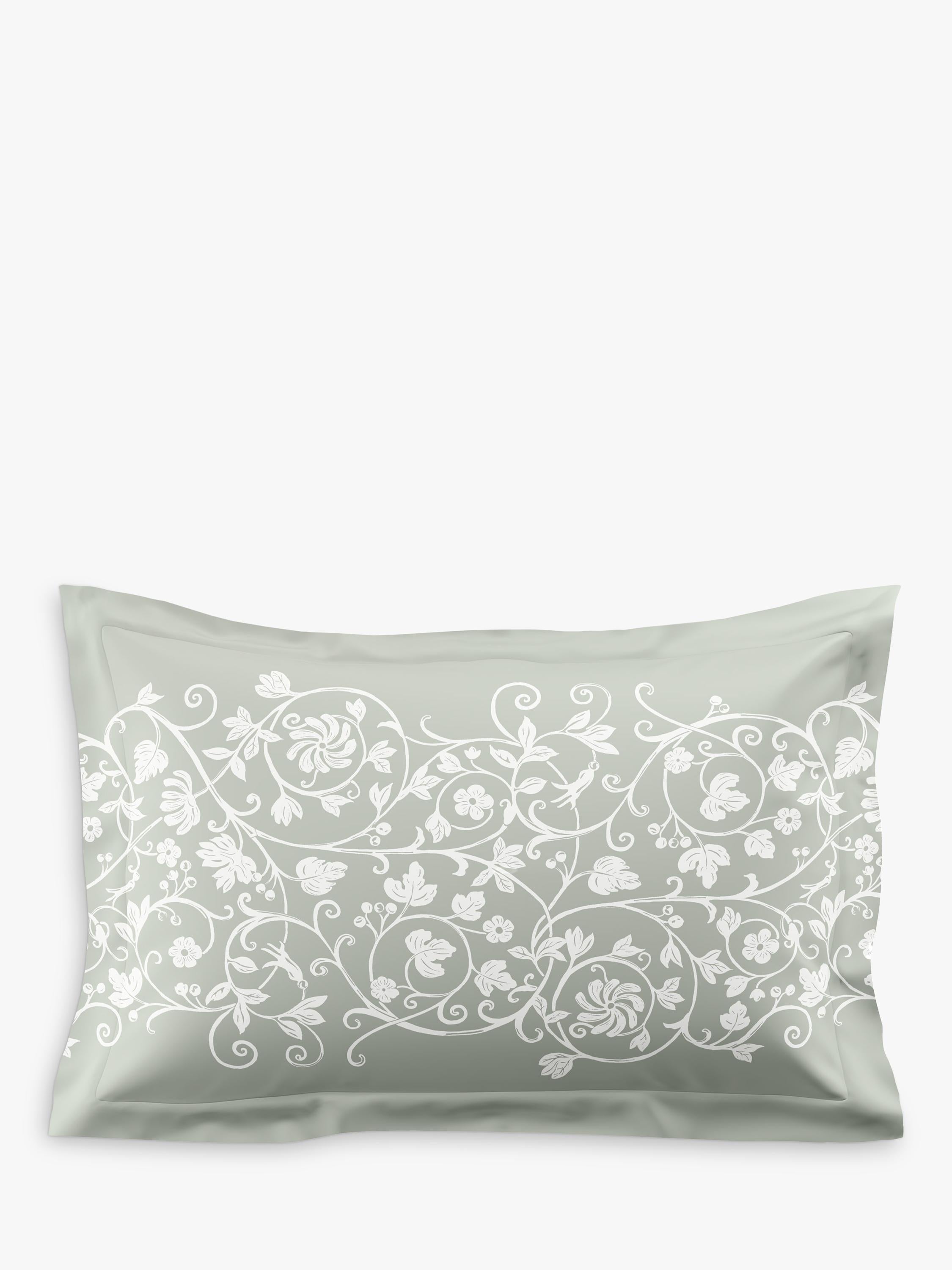 Historic Royal Palaces Tudor Trail duvet cover set sage double (British brand)