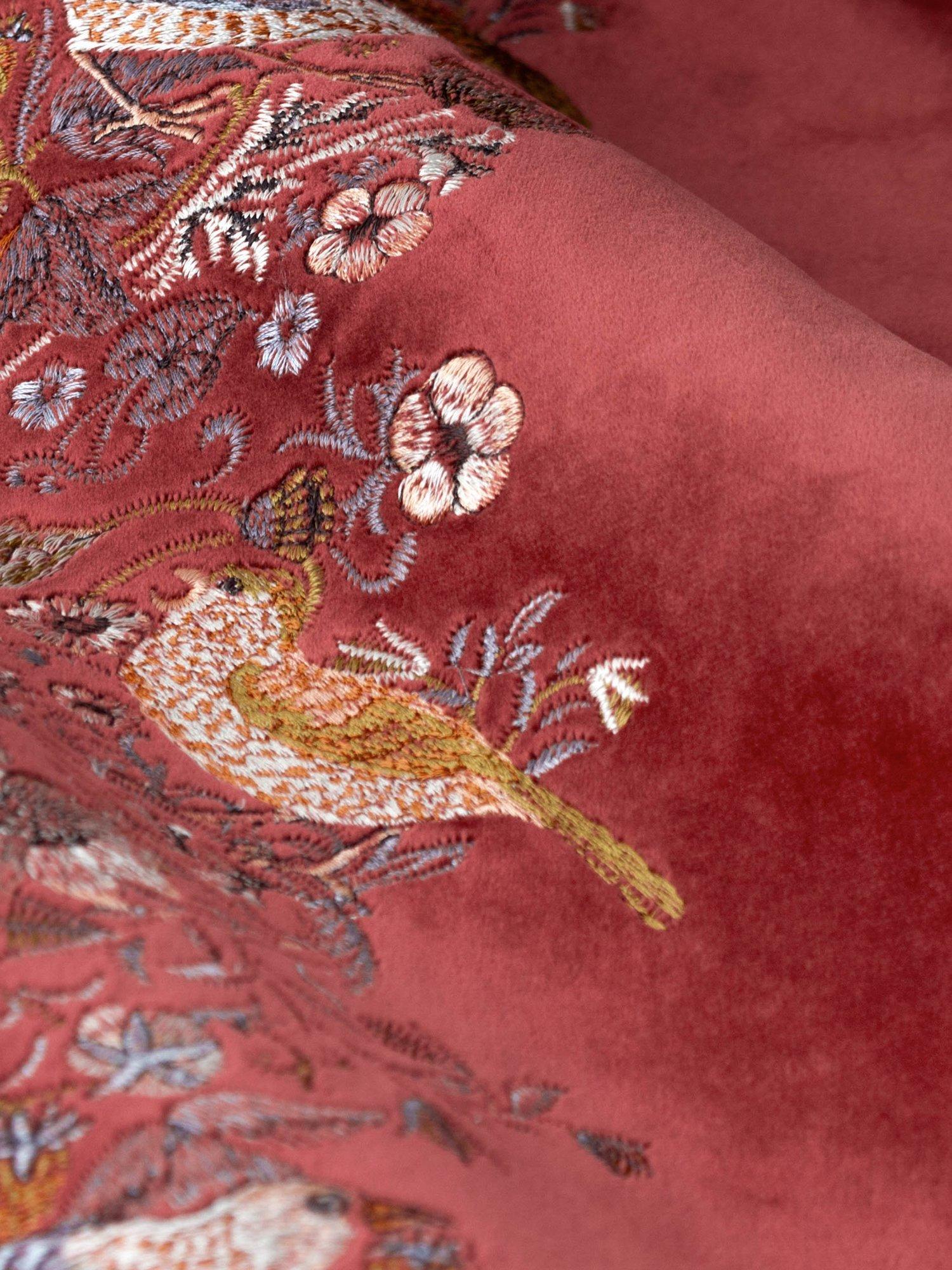 Morris & Co. Strawberry Thief curtain pair 117x137cm - British product