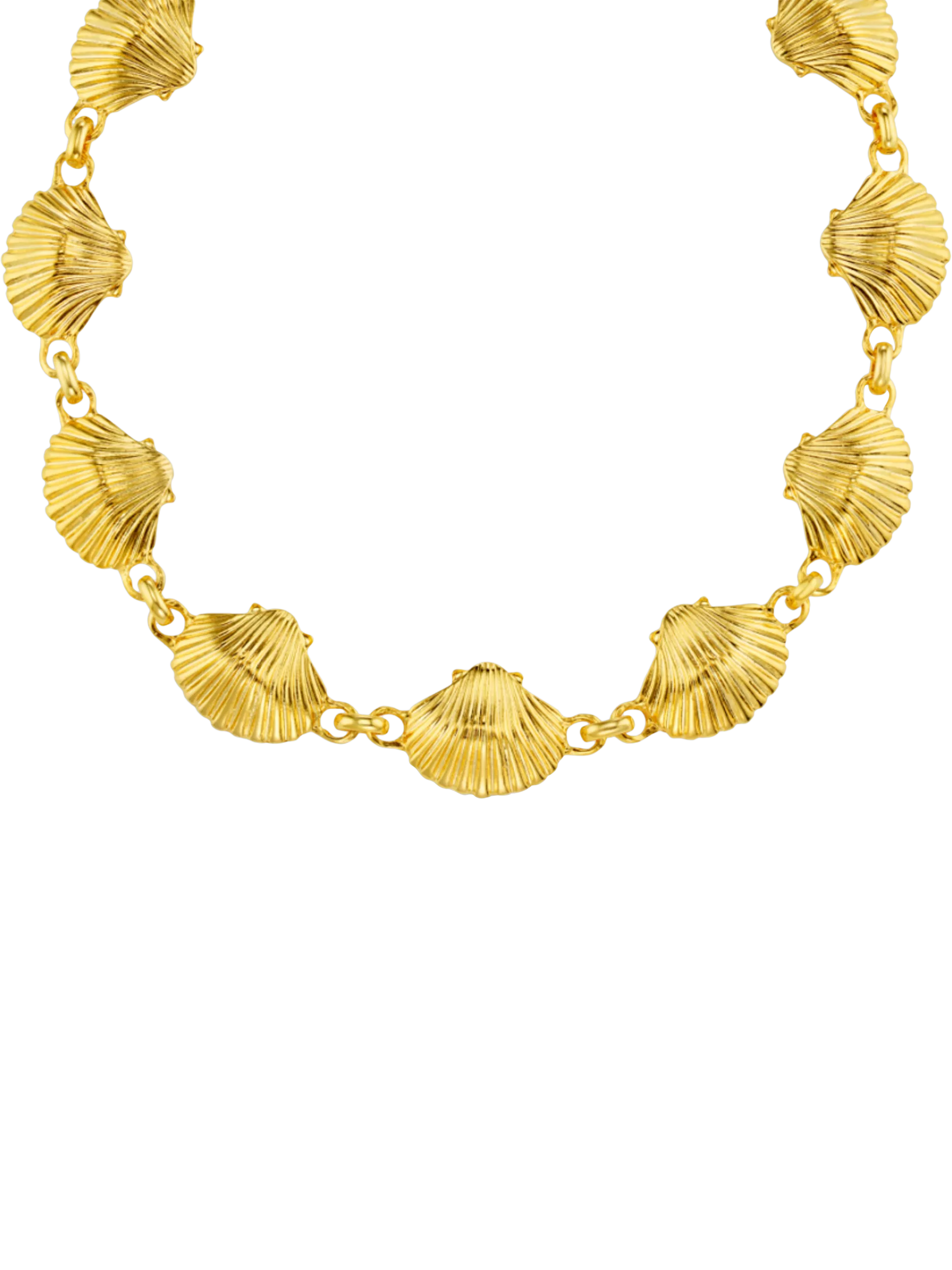 Orelia collar necklace pale gold, UK version