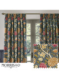 Morris & Co. Cray print curtains 117x137cm - British product