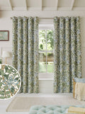 William Morris At Home Honeysuckle blackout curtains powder blue 229x183cm, imported from the UK
