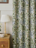William Morris At Home Honeysuckle blackout curtains powder blue 229x183cm, imported from the UK