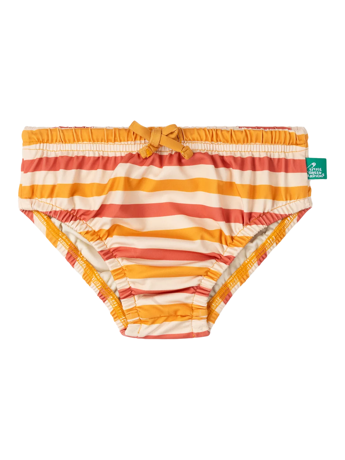 Little Green Radicals Baby Striped Reusable Swimming Nappy, Multi, 0-6 months
