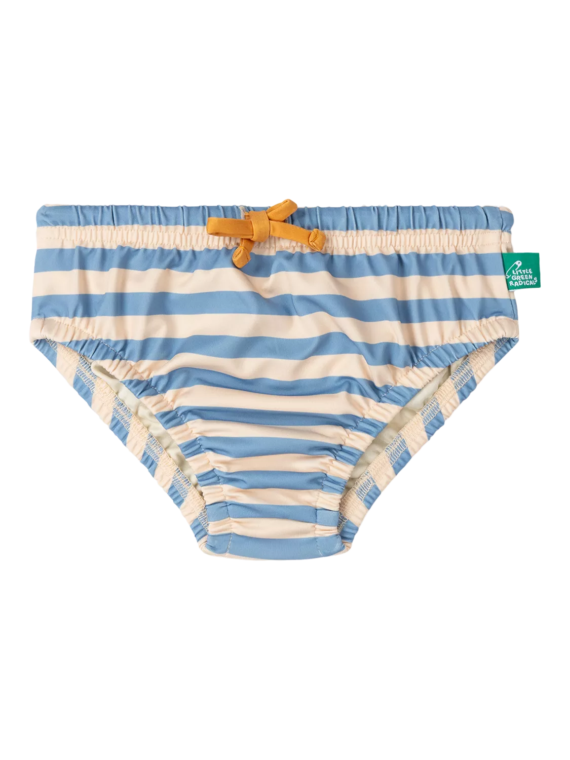 Little Green Radicals reusable swimming nappy in blue - British product