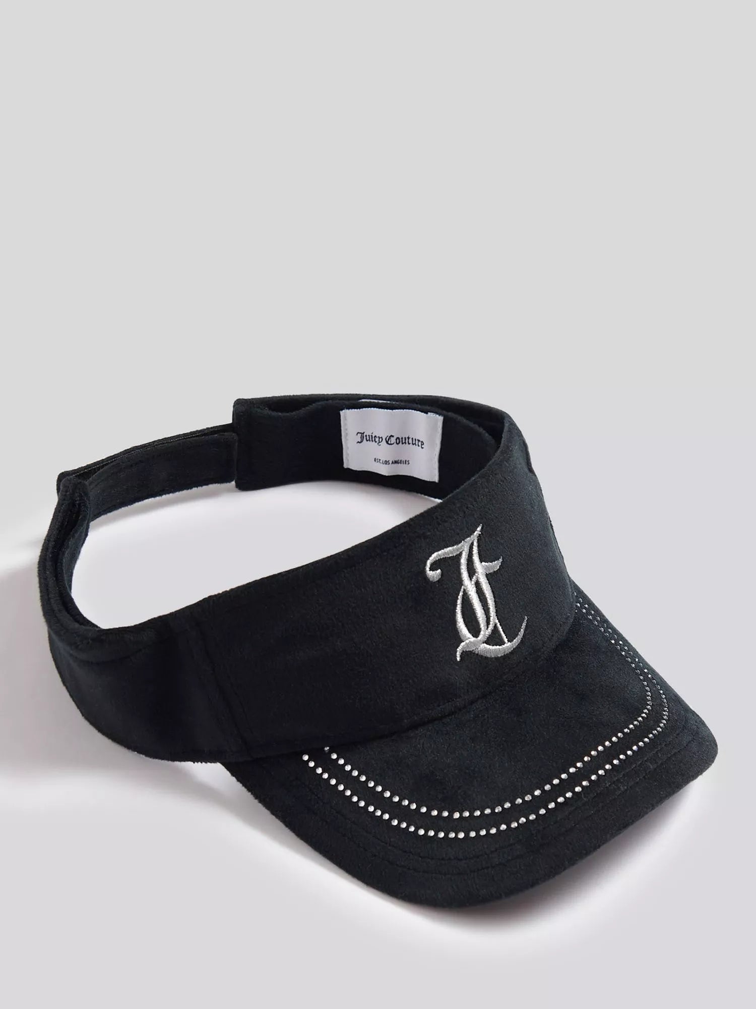 Juicy Couture kids' velour diamante visor, imported from the UK