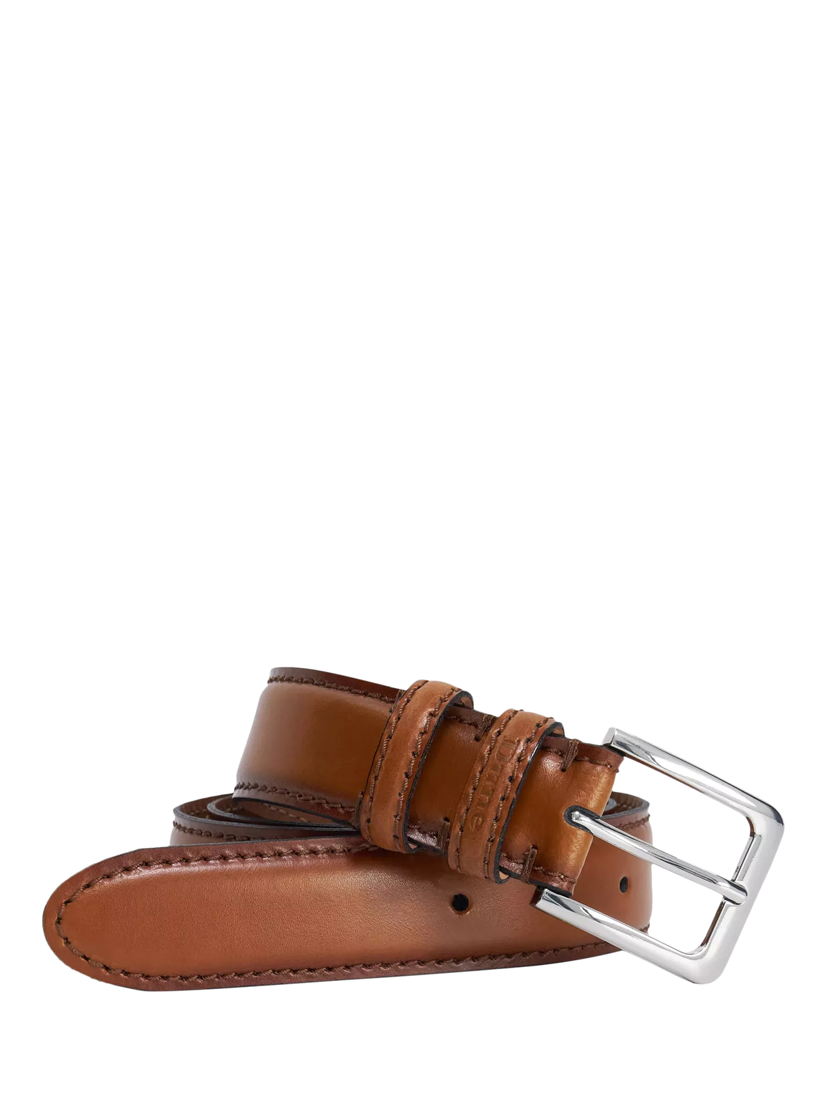 Dune London tan leather belt - British product