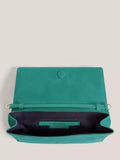 Hobbs Ashley suede clutch bag evening accessory (British brand)
