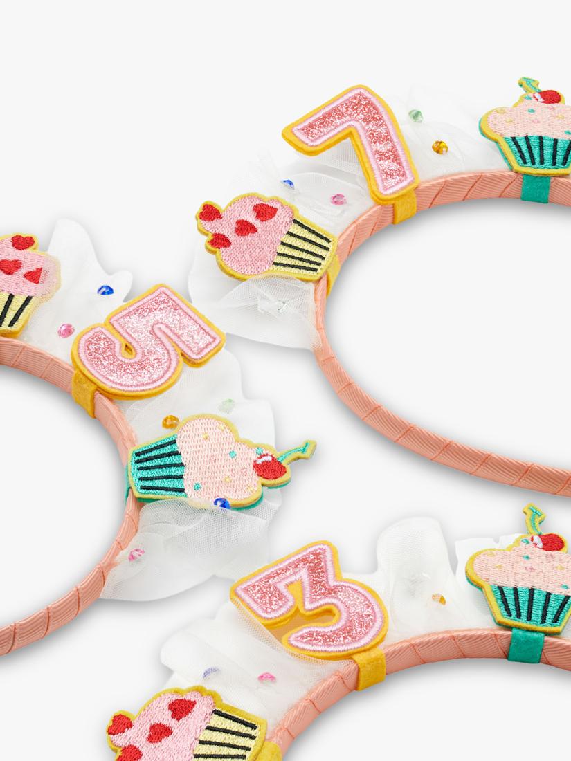 Stych kids birthday cake hairband with tulle, imported from the UK