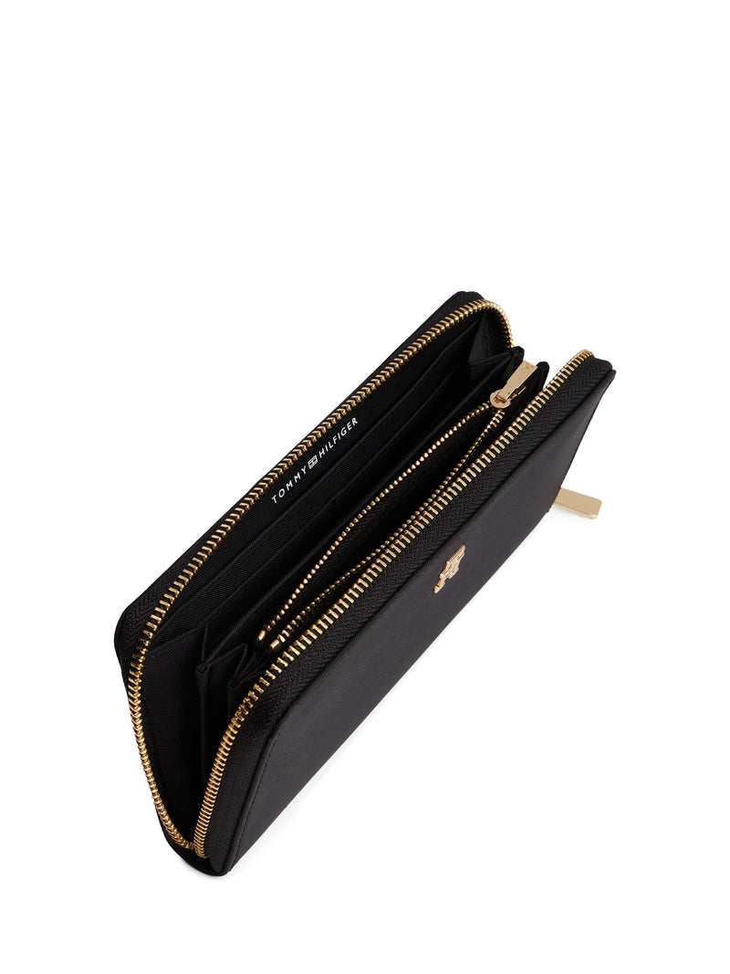Tommy Hilfiger Popette large purse black, imported from the UK