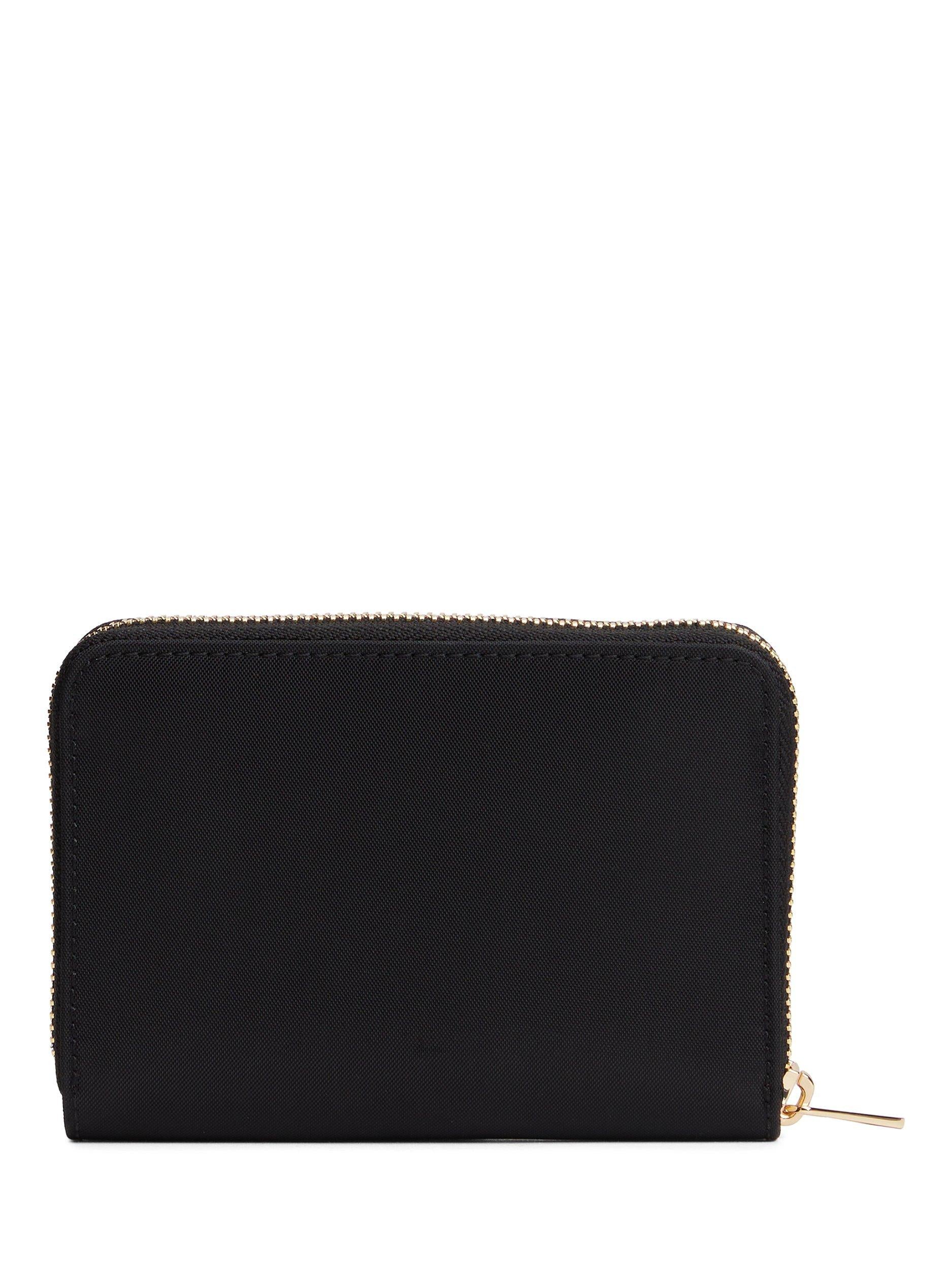 Tommy Hilfiger Popette medium zip around purse black - British product