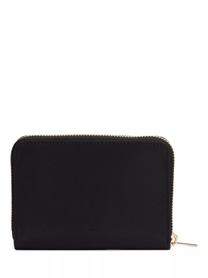 Tommy Hilfiger Popette medium zip around purse black - British product