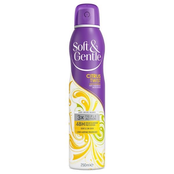 Soft & Gentle Aerosol  Citrus Twist 250Ml