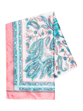 Chesca paisley colour block scarf 180x95cm - British product