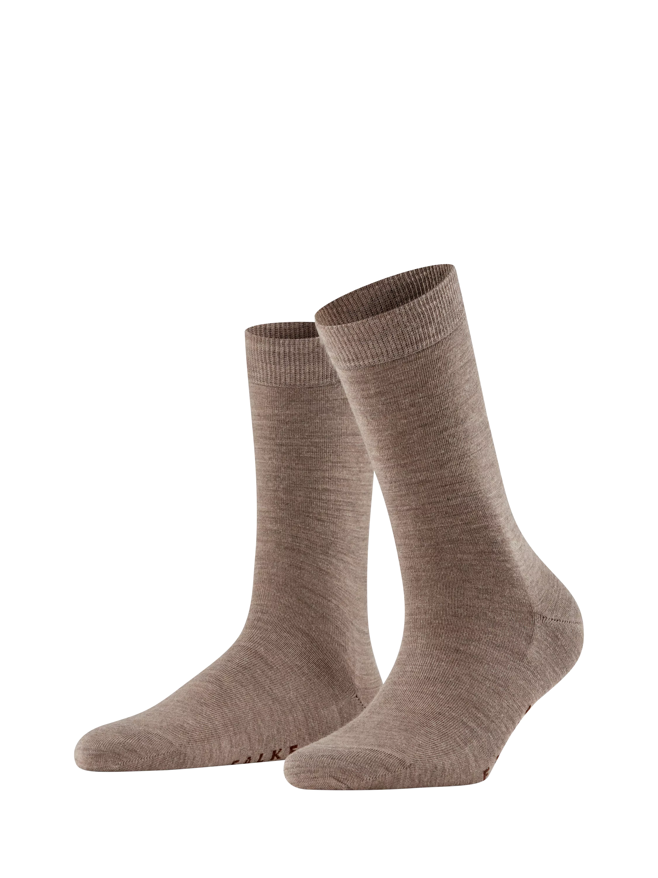Chaussettes mi-mollet en mélange de laine mérinos douce FALKE