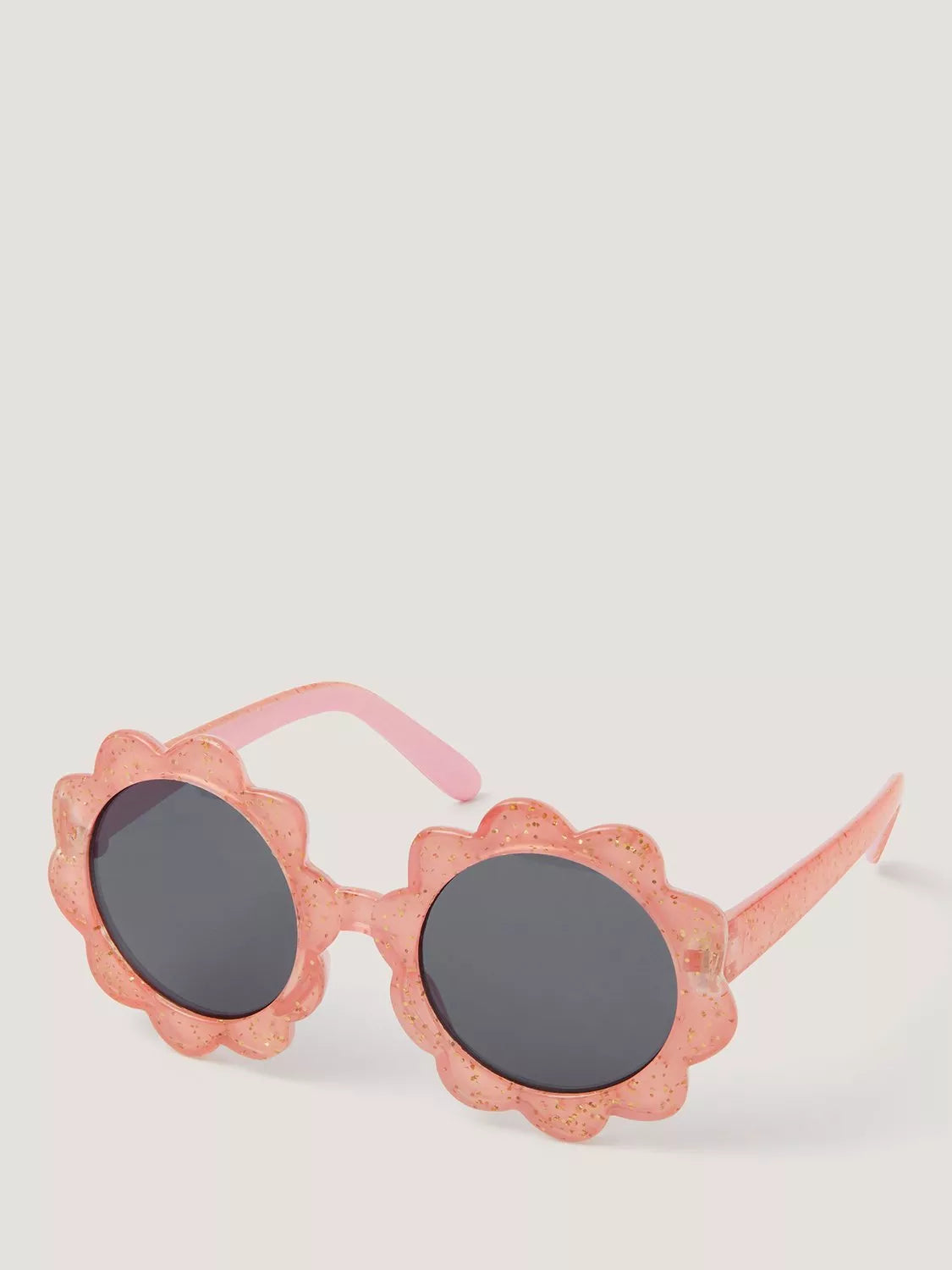 Monsoon baby Daisy sunglasses pink glitzy round lenses (British brand)