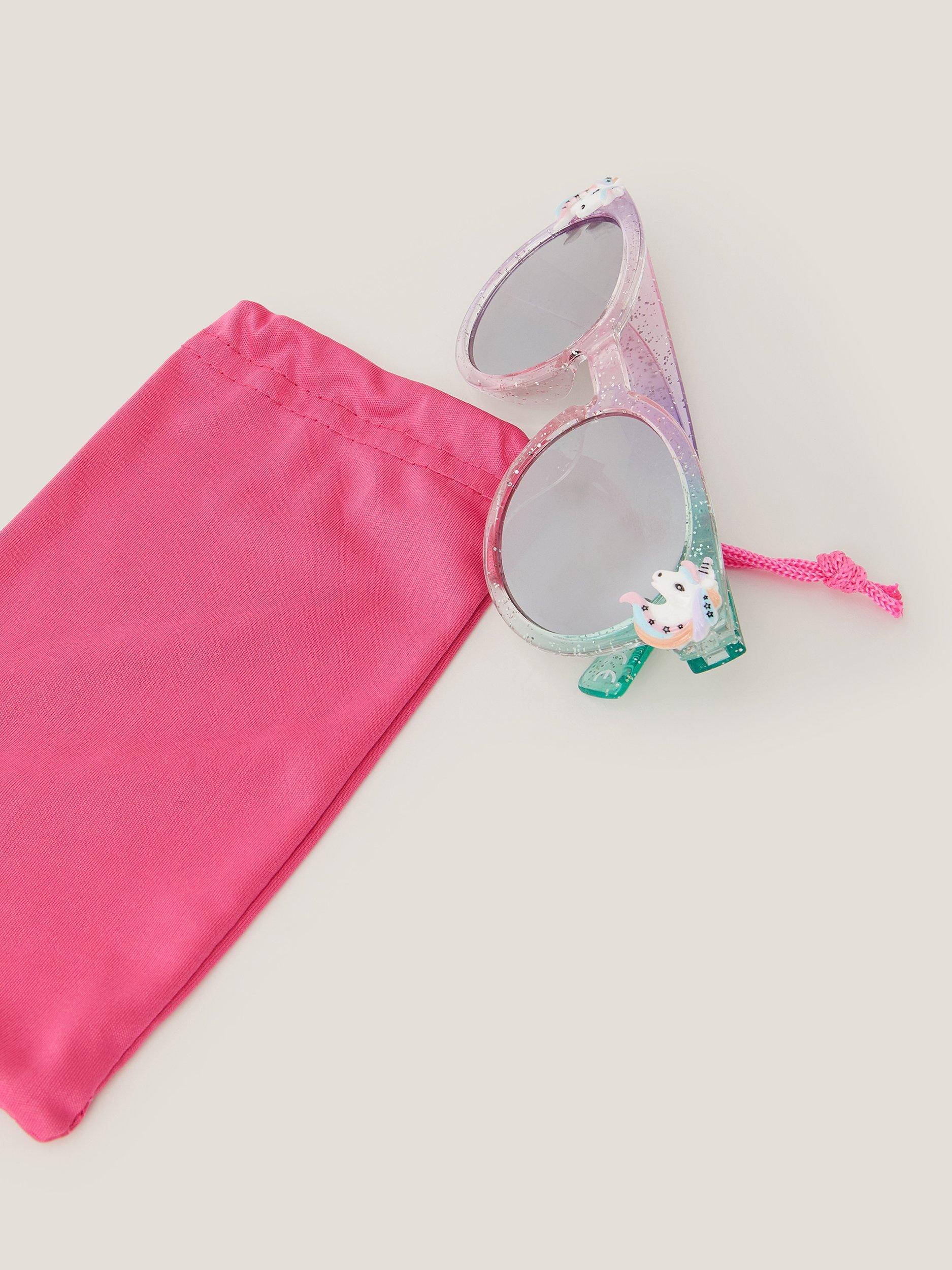 Monsoon kids sunglasses round ombre unicorn (British brand)