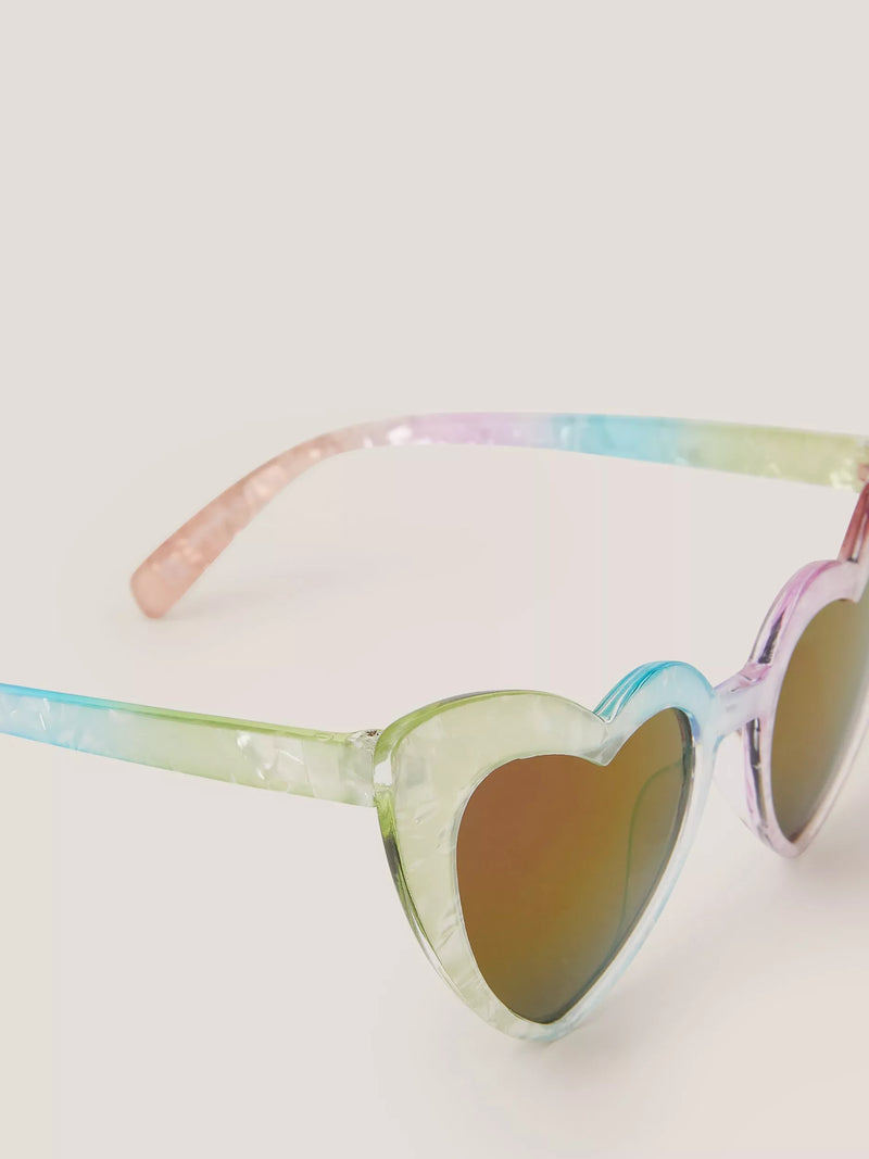 Monsoon baby ombre heart sunglasses, imported from the UK