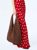 OMNES Aruba Bag chocolate large tote, imported from the UK