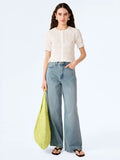 OMNES Aruba paper shoulder bag in lime, UK version